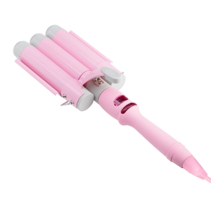KESSNER Falownica do włosów Trio XL różowa K-222 (138345)