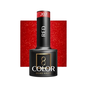 OCHO NAILS Lakier hybrydowy red 202 -5 g (147368)