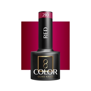 OCHO NAILS Lakier hybrydowy red 210 -5 g (147376)
