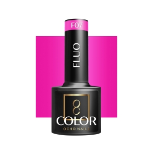 OCHO NAILS Lakier hybrydowy fluo F07 -5 g (147477)