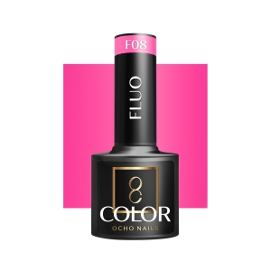 OCHO NAILS Lakier hybrydowy fluo F08 -5 g (147478)