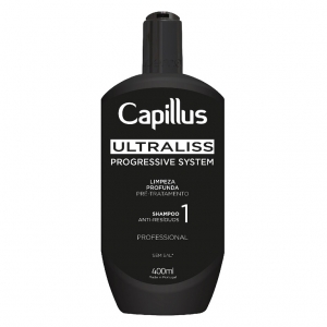 Capillus Ultraliss Nanoplastia, szampon oczyszczający, krok 1, 400ml (142875)