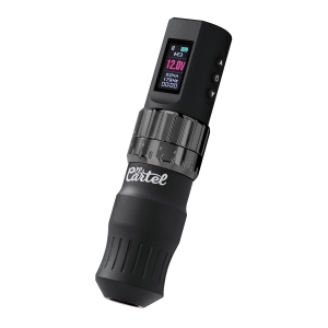 EL CARTEL VISPA Bezprzewodowa maszynka do tatuażu czarna (150974)