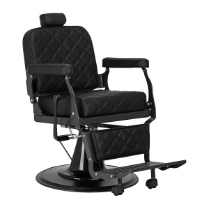 Fotel Barberski Carlos extra Czarny (148987)