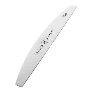 Ocho Nails papierki wymienne do pilnika półksiężyc metal. 100 10 szt. (150144)