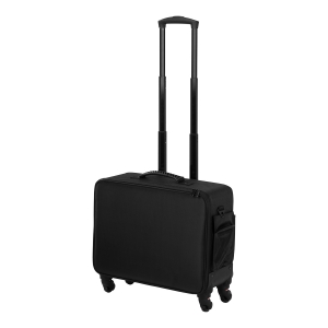 Walizka fryzjerska na kółkach czarna (152012)