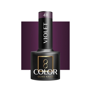 OCHO NAILS Lakier hybrydowy violet 411 -5 g (147409)