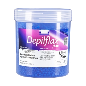 Depilflax 100 elastyczny wosk do depilacji o niskiej temperaturze topnienia perłowy fioletowy 600g (154893)
