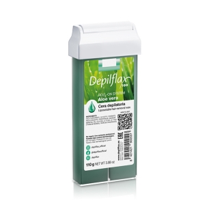 Depilflax 100 wosk do depilacji rolka Aloes 110 g  (155504)