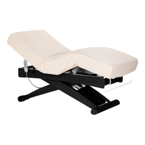 ACTIVESHOP Leżanka SPA Sillon Siesta kremowa z czarną podstawą (154683)