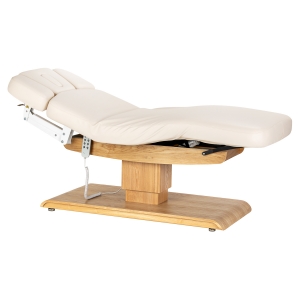 ACTIVESHOP Leżanka SPA Sillon Relax kremowa z jasnobrązową podstawą (154685)