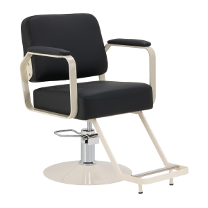 ACTIVESHOP Fotel fryzjerski Omega Aurora czarny  (154506)