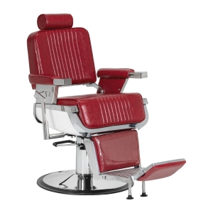 ACTIVESHOP Fotel barberski Gabianno Royal X czerwony  (155725)