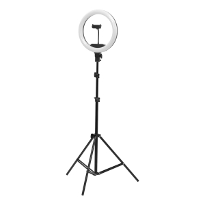 ACTIVESHOP Lampa pierścieniowa Ring Light 13"" 36W LED ze statywem czarna  (131446)