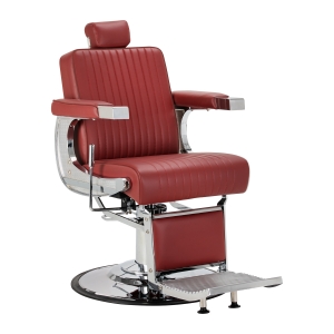 ACTIVESHOP Fotel barberski Gabbiano Visionerio+ czerwony (156097)