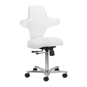ACTIVESHOP Krzesło kosmetyczne Azzurro Special 152 śnieżnobiałe  (155997)