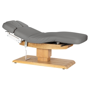 ACTIVESHOP Leżanka SPA Sillon Relax szara z jasnobrązową podstawą (156153)