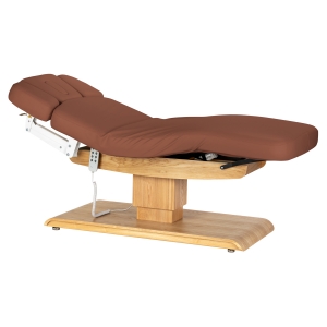 ACTIVESHOP Leżanka SPA Sillon Relax brązowa z jasnobrązową podstawą (156154)