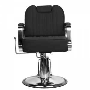 ACTIVESHOP Gabbiano fotel barberski Rufo czarny
