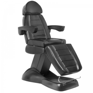 ACTIVESHOP Fotel kosmetyczny elektr. Lux czarny 