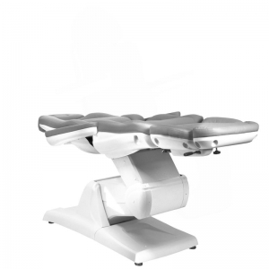 Fotel kosmetyczny elektr. Azzurro 870 3 siln. szary (109076)