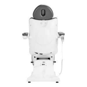Fotel kosmetyczny elektr. Azzurro 870S pedi 3 siln. szary (109082)