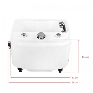 Brodzik Azzurro do pedicure z hydromasażem A023 (112605)