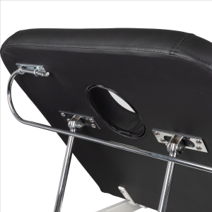 Sillon Leżanka elektr. do masażu 079 1 siln. czarna  (133202)