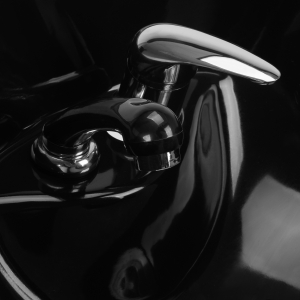 Gabbiano myjnia fryzjerska Lyon czarna (141095)