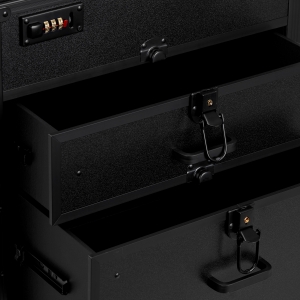 Gabbiano mobilny pomocnik fryzjerski barberski V21 czarny (142890)