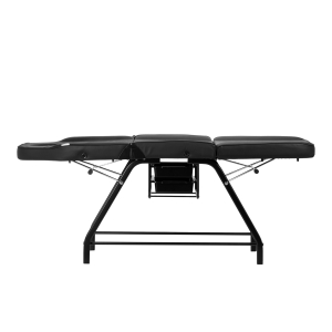 Fotel kosmetyczny 557A z kuwetami czarny (146997)