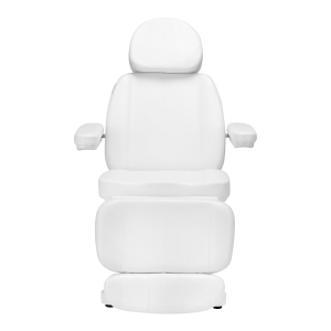 Elektryczny fotel kosmetyczny SILLON CLASSIC 3 silniki biały  (148285)