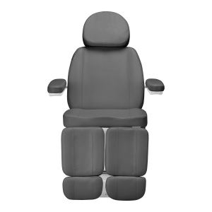 Elektryczny fotel kosmetyczny SILLON CLASSIC 2 silniki pedi szary (148289)