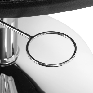 Gabbiano fotel fryzjerski Parma czarny (147281)