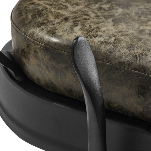 Gabbiano fotel barberski President Old Leather Zielony (148104)