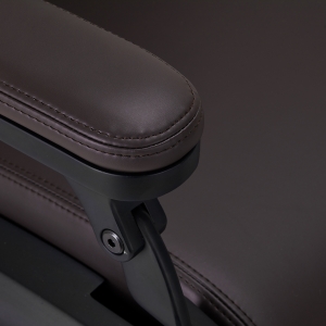 Fotel Barberski elektryczny Gabbiano Duke Brązowy  (149527)