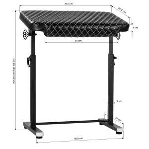 Podłokietnik do tatuażu Pro Ink 718 czarny pik W (148560)