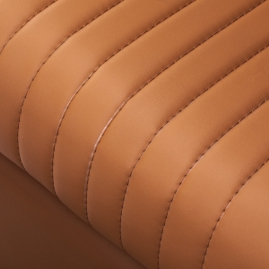 Gabbiano fotel barberski Visionerio jasnobrązowy czarna rama (152037)