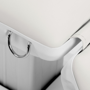 Elektryczny fotel kosmetyczny SILLON Eclipse 3 siln. biały (153286)