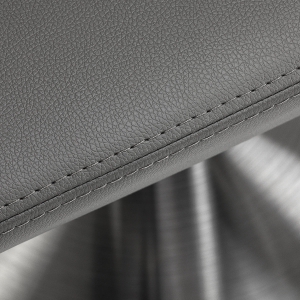 Gabbiano fotel fryzjerski Sewilla Szary podstawa INOX (154167)