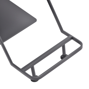 Gabbiano fotel fryzjerski Porto szaro Biały  (154140)