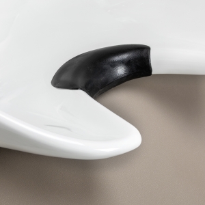 Gabbiano Myjnia fryzjerska Sylvia z elektrycznym podnóżkiem beżowa (153419)