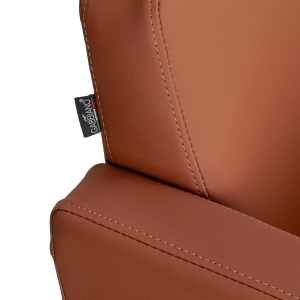 Gabbiano fotel fryzjerski Elda Brązowy czarna podstawa  (154197)