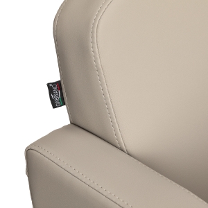 Gabbiano fotel fryzjerski Elda szarobeżowy czarna podstawa (154198)