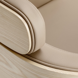 Gabbiano fotel fryzjerski Wratislavia beżowy czarna podstawa (154164)