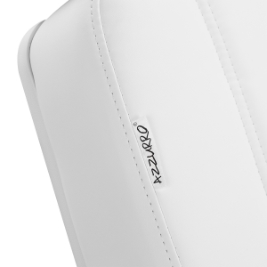 Fotel kosmetyczny elektr. Azzurro Lux 3m biały z podgrzewaniem  (154877)