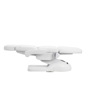 Fotel kosmetyczny elektr. Azzurro Lux 5m biały  (154880)