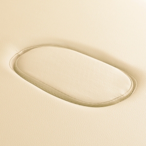 Balance stół składany do masażu aluminiowy 2 segmentowe cream (155270)