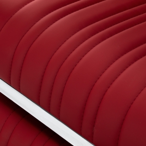 Gabbiano Fotel barberski Elias Czerwony (155286)