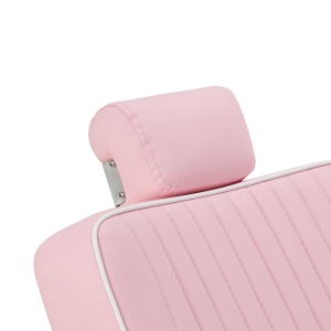 Gabbiano fotel barberski Visionerio różowy chrom rama  (155269)